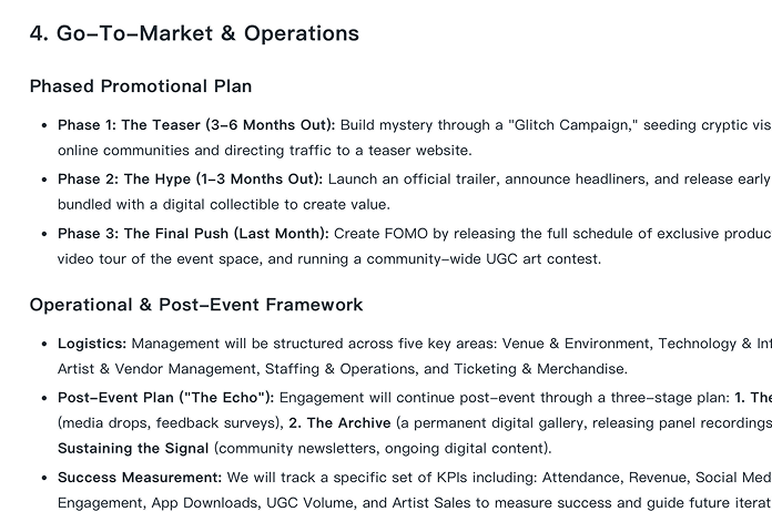 Marketing Campaign Idea Proposal & Planning