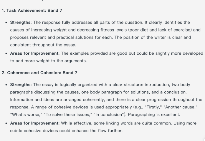 IELTS Writing Band Scoring